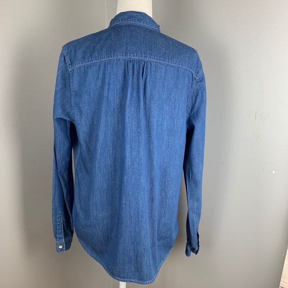 GAP 1969 Denim Shirt Button Front RN54023 Womens L - Picture 3 of 7